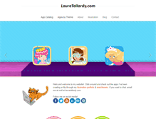 Tablet Screenshot of lauratallardy.com